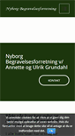 Mobile Screenshot of nyborgbegravelsesforretning.dk